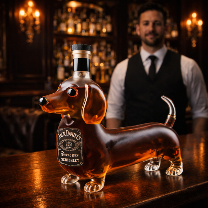 Whisky-Dekanter – Dackel Edition