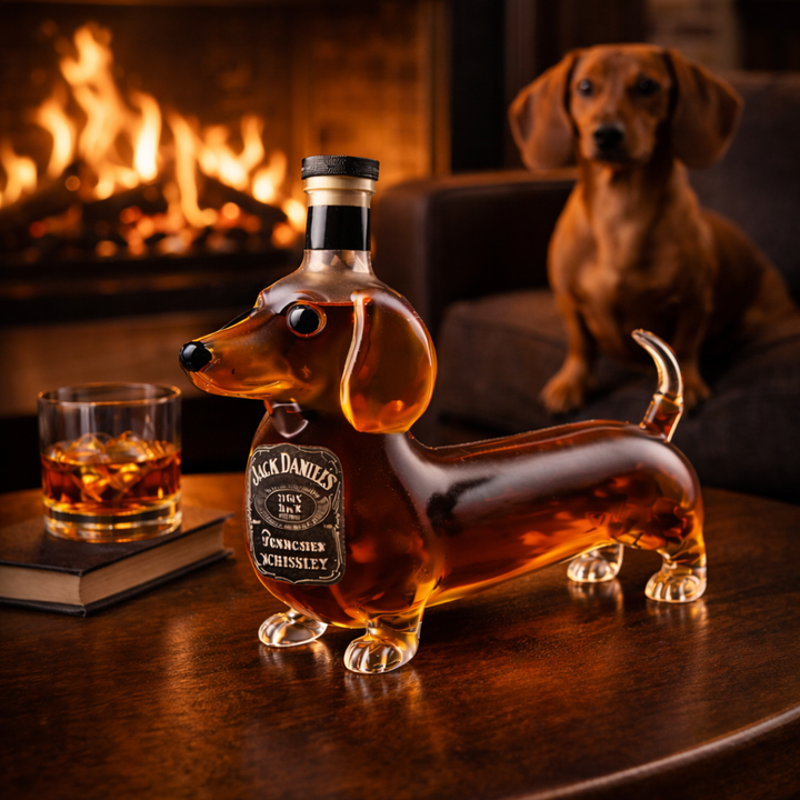 Whisky-Dekanter – Dackel Edition