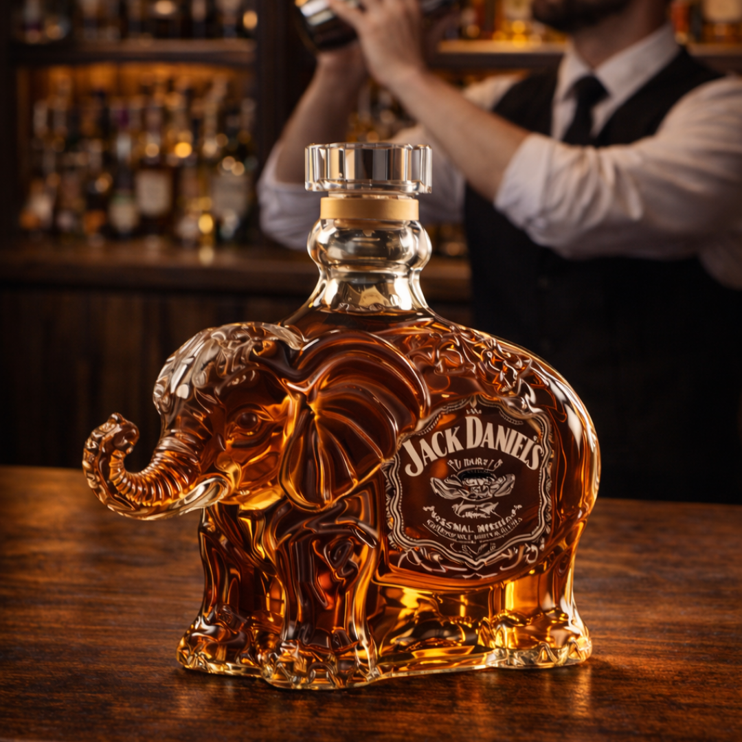 Whisky-Dekanter – Elefanten Edition