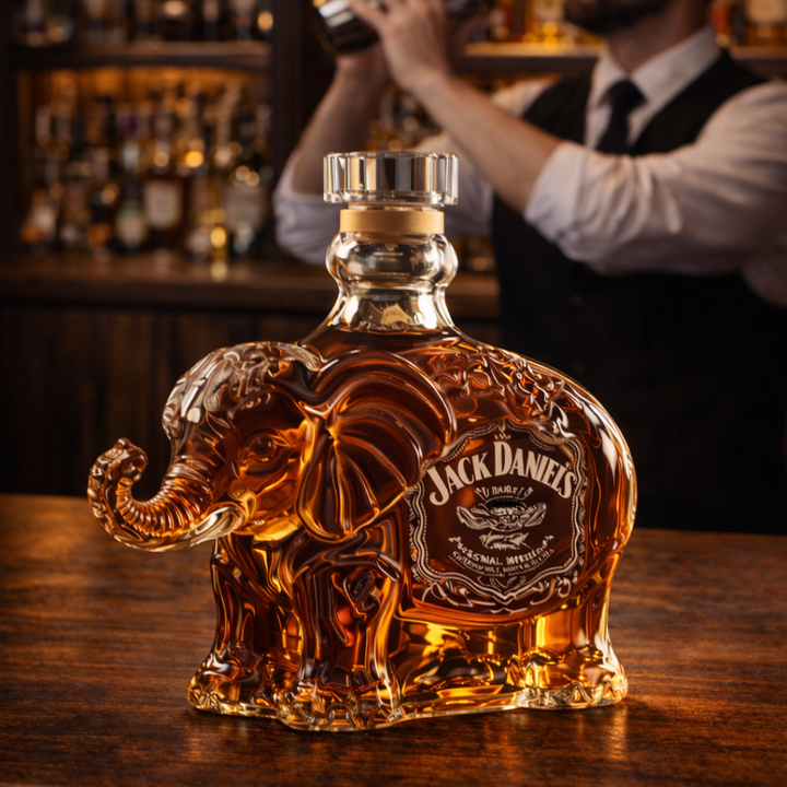 Whisky-Dekanter – Elefanten Edition
