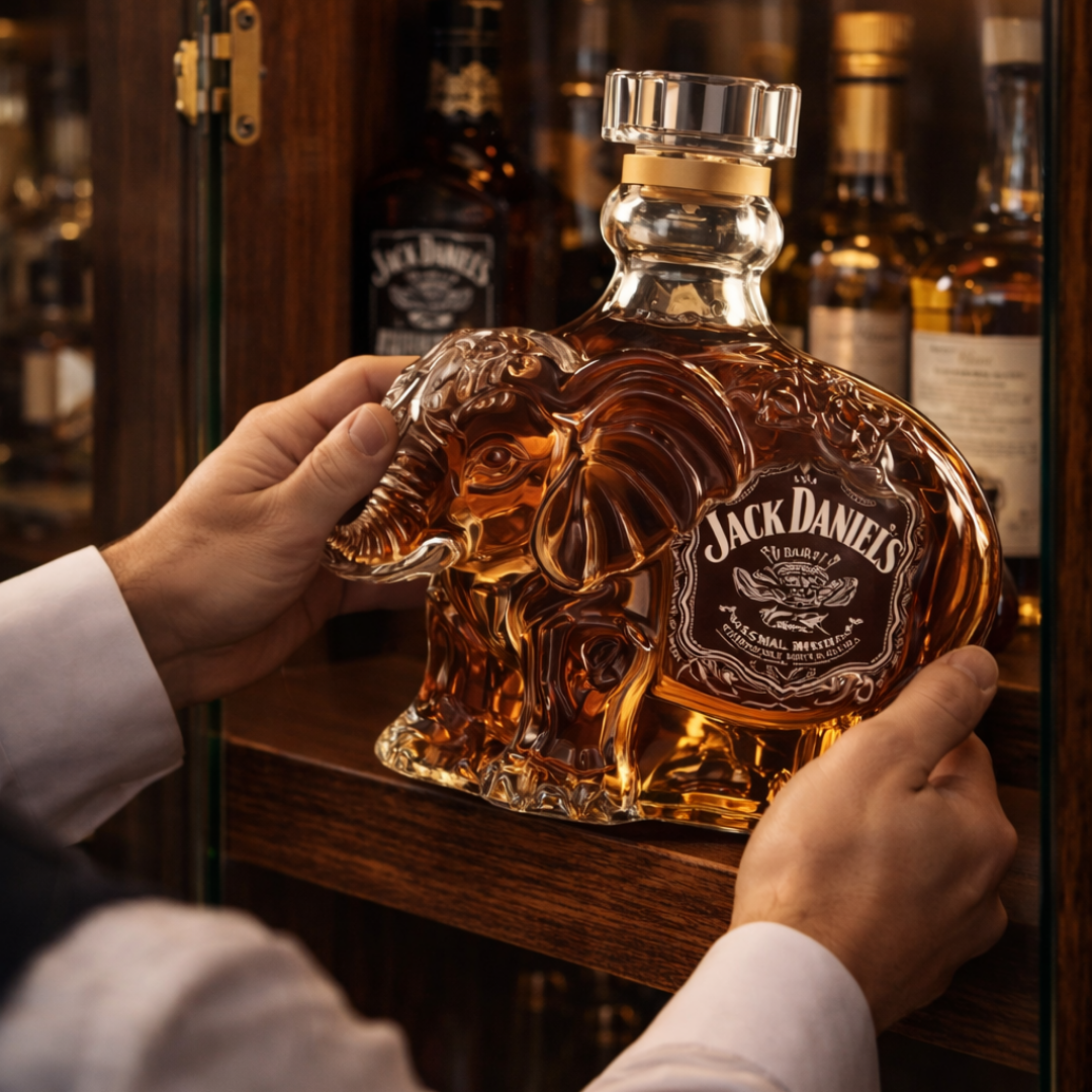 Whisky-Dekanter – Elefanten Edition
