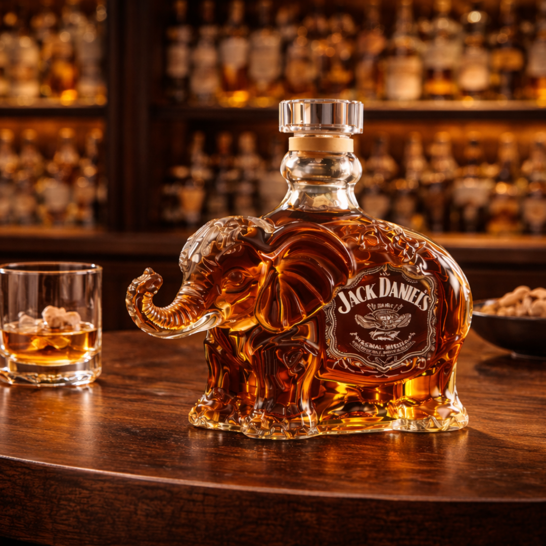 Whisky-Dekanter – Elefanten Edition