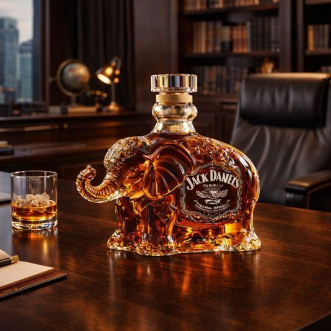 Whisky-Dekanter – Elefanten Edition