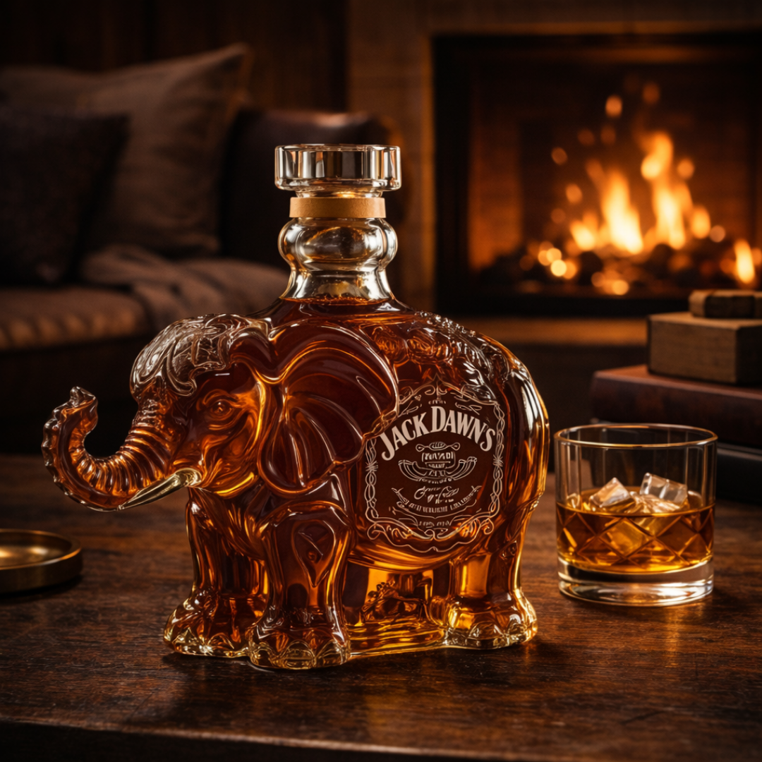 Whisky-Dekanter – Elefanten Edition
