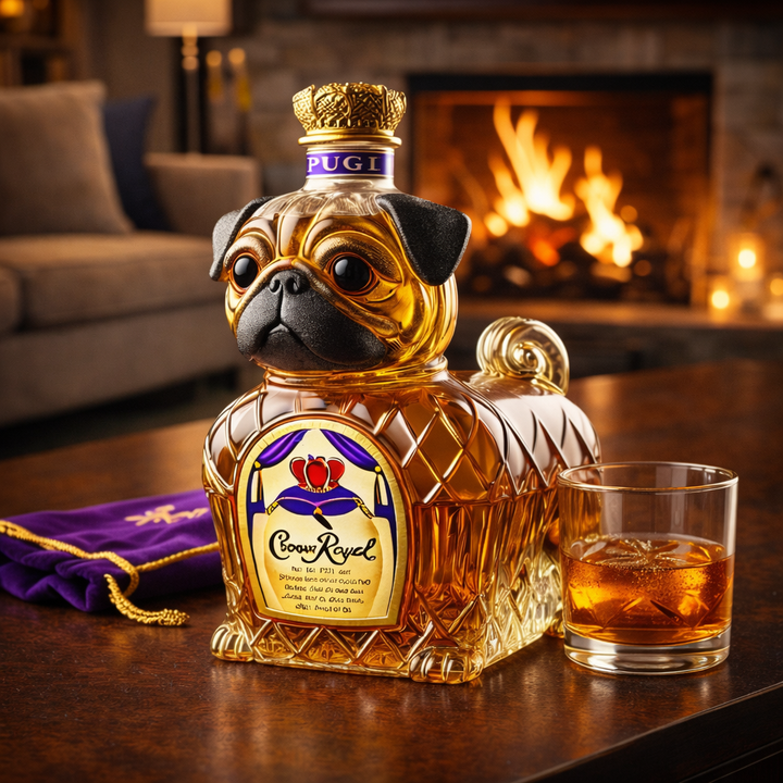 Whisky-Dekanter – Französische Bulldogge Edition