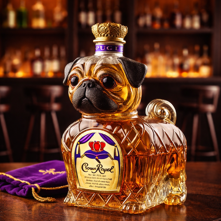 Whisky-Dekanter – Französische Bulldogge Edition