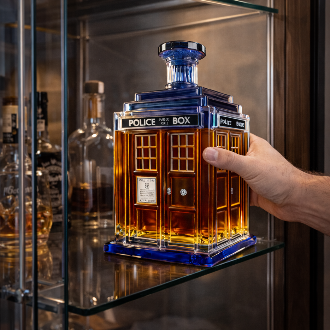 Whisky-Dekanter – Polizeibox Edition