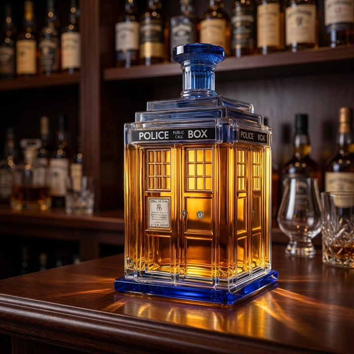 Whisky-Dekanter – Polizeibox Edition