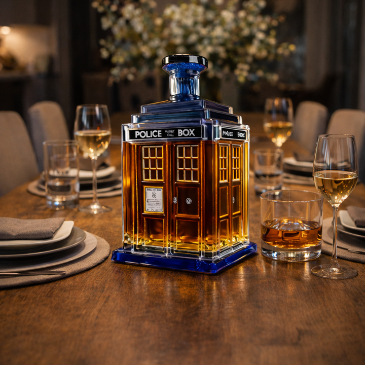 Whisky-Dekanter – Polizeibox Edition