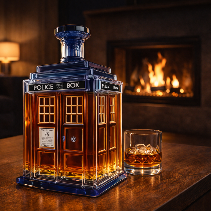 Whisky-Dekanter – Polizeibox Edition