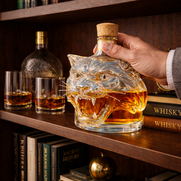Whisky-Dekanter – Tiger Edition