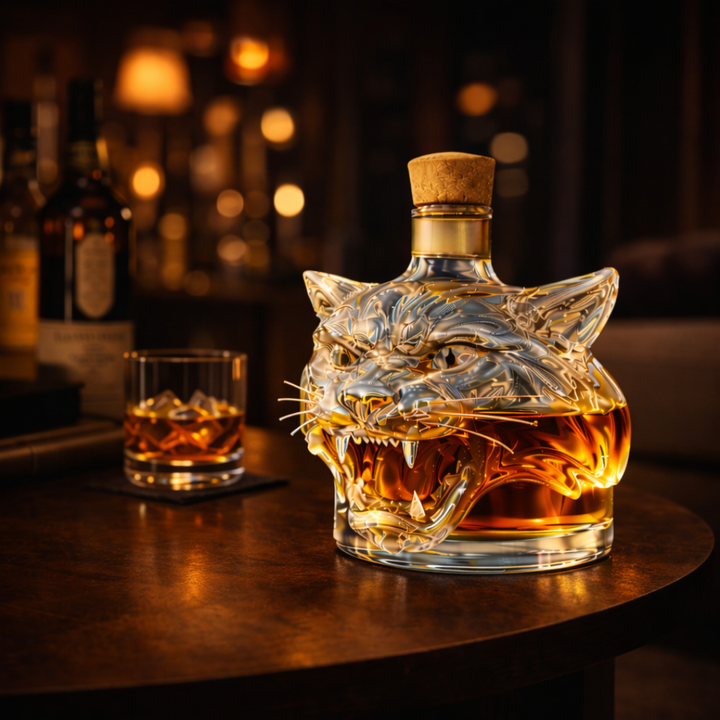 Whisky-Dekanter – Tiger Edition