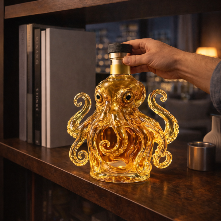 Whisky-Dekanter – Oktopus Edition