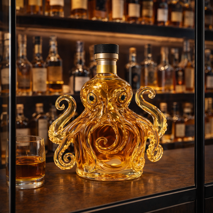 Whisky-Dekanter – Oktopus Edition