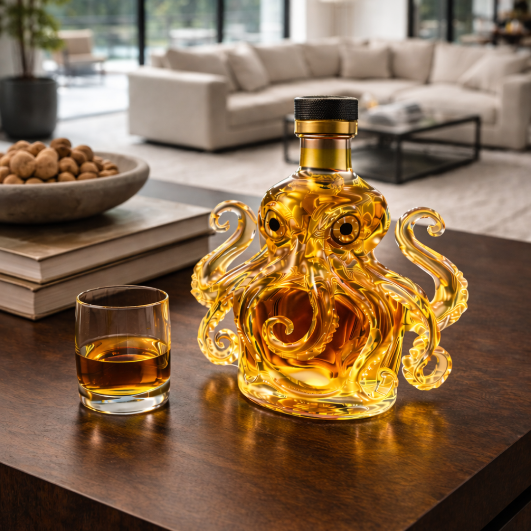 Whisky-Dekanter – Oktopus Edition