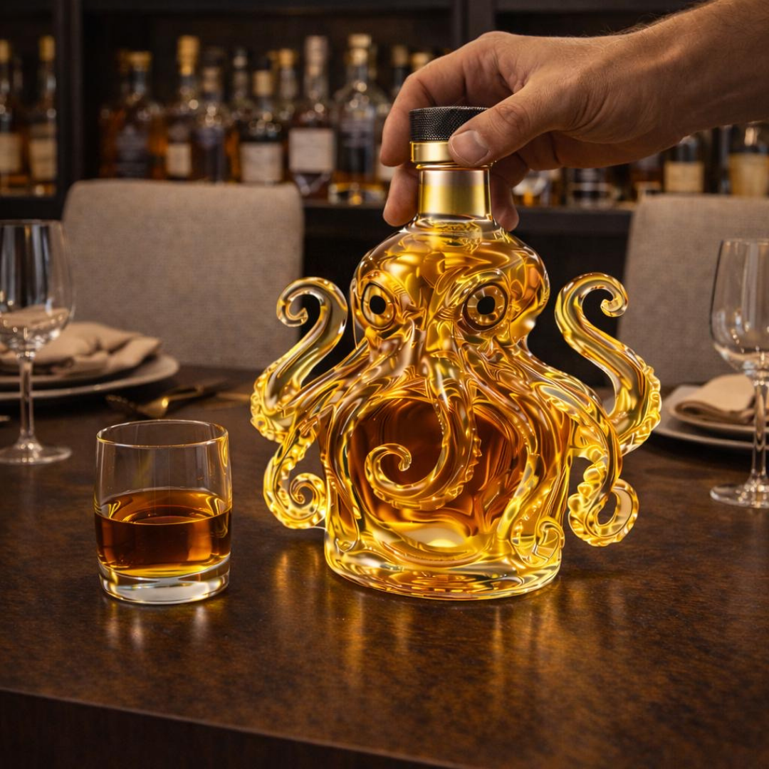 Whisky-Dekanter – Oktopus Edition