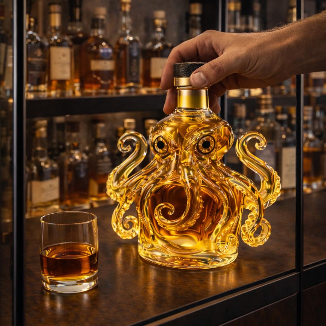 Whisky-Dekanter – Oktopus Edition