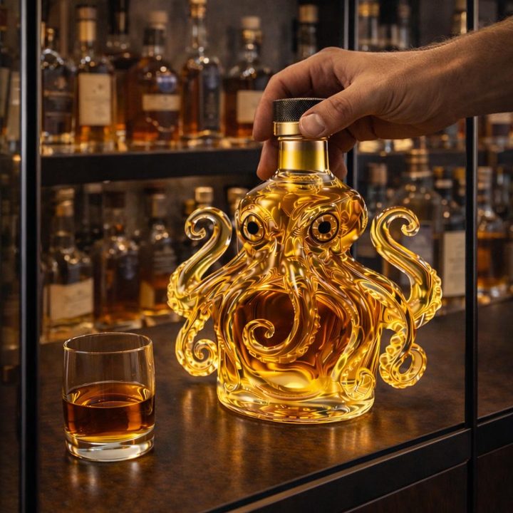 Whisky-Dekanter – Oktopus Edition