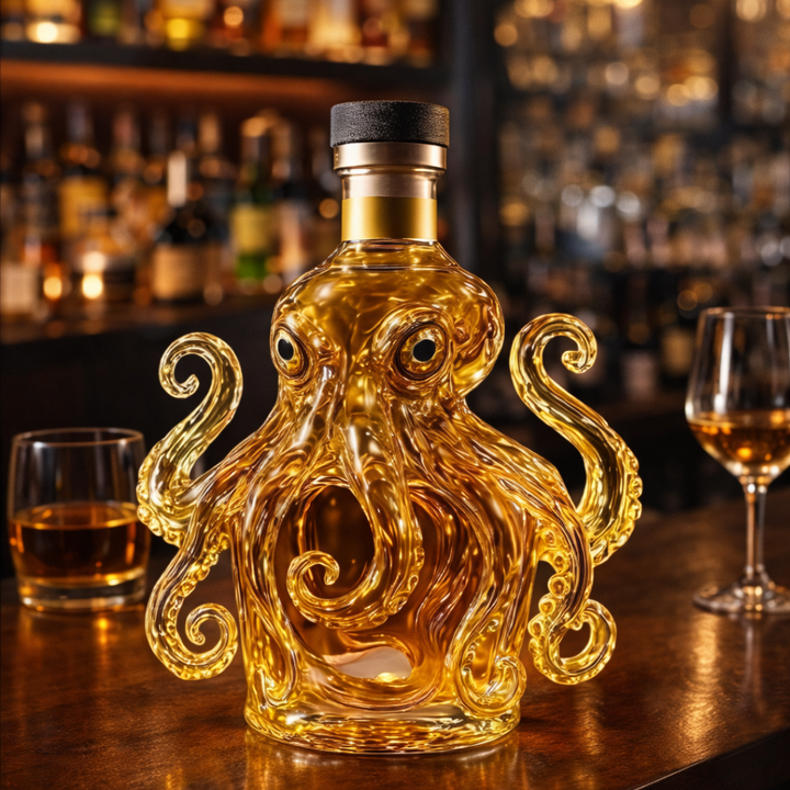Whisky-Dekanter – Oktopus Edition