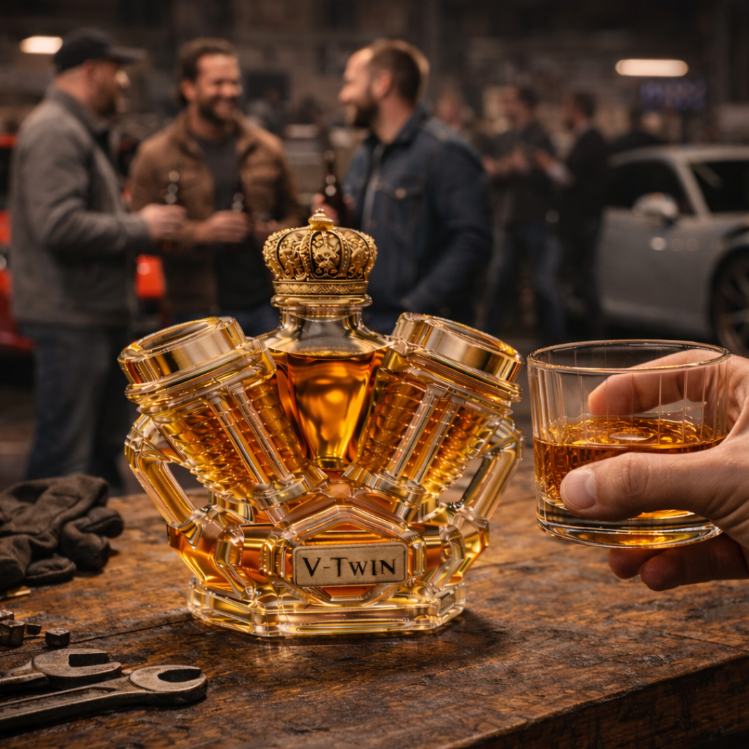 Whisky-Dekanter – V-Twin Edition