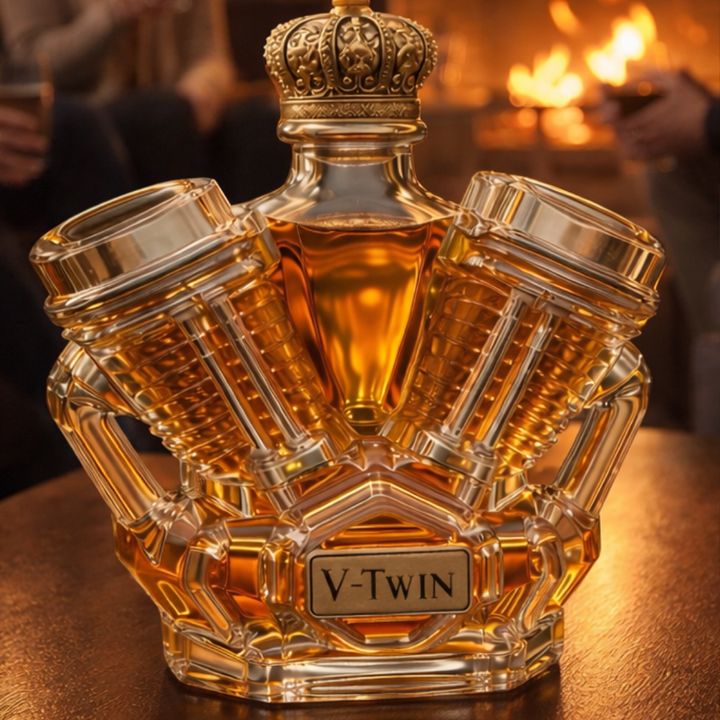 Whisky-Dekanter – V-Twin Edition
