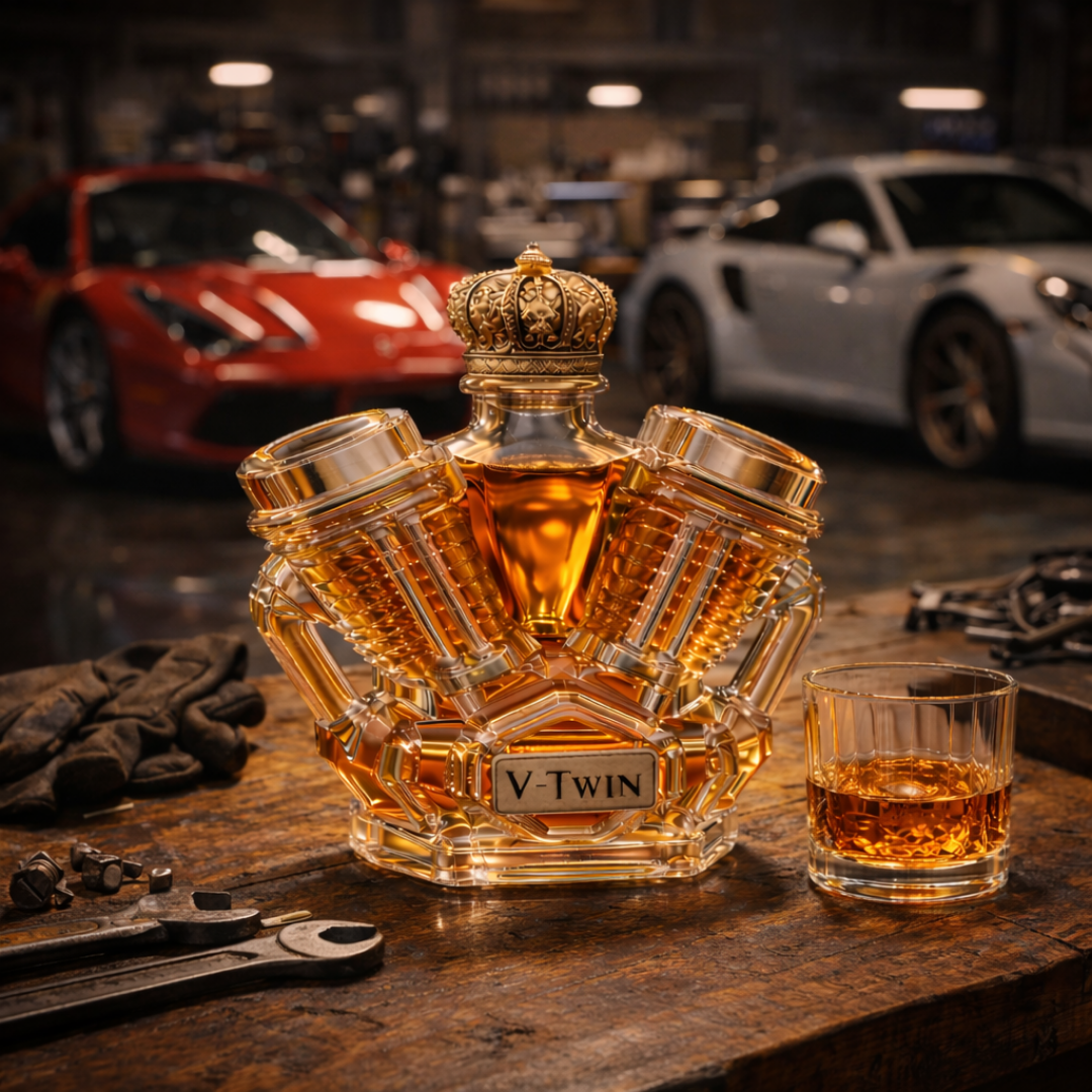 Whisky-Dekanter – V-Twin Edition