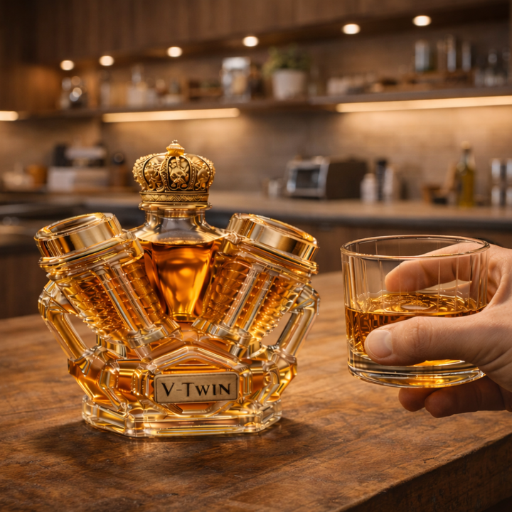 Whisky-Dekanter – V-Twin Edition