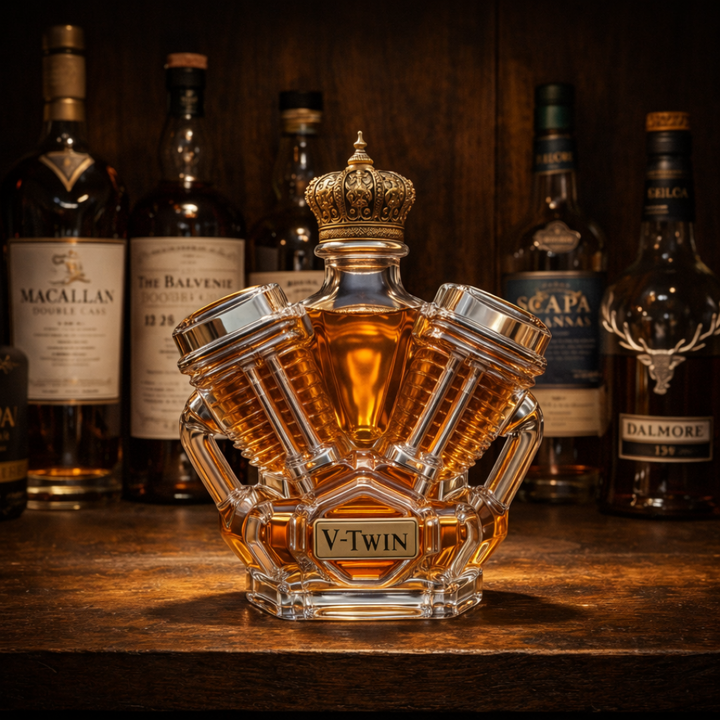 Whisky-Dekanter – V-Twin Edition