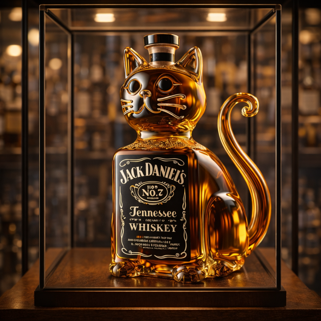 Whisky-Dekanter – Katzen Edition