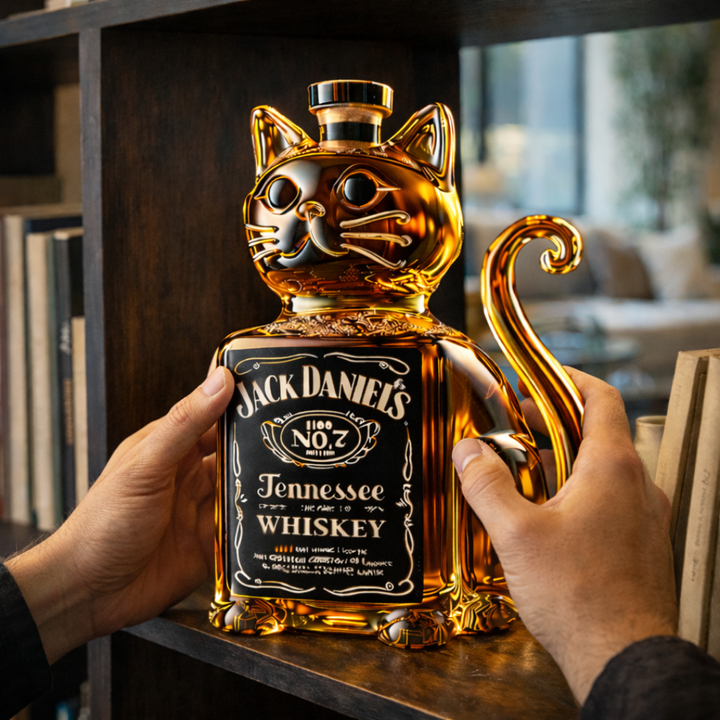 Whisky-Dekanter – Katzen Edition