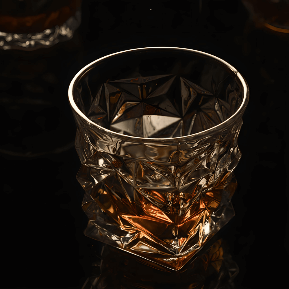 Kaze Japanisches Kristall-Whiskeyglas
