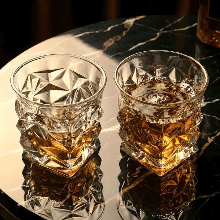 Kaze Japanisches Kristall-Whiskeyglas