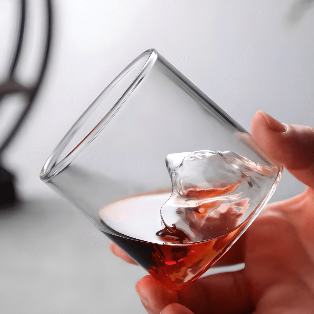 Mount Fuji Japanisches Kristall Whiskeyglas