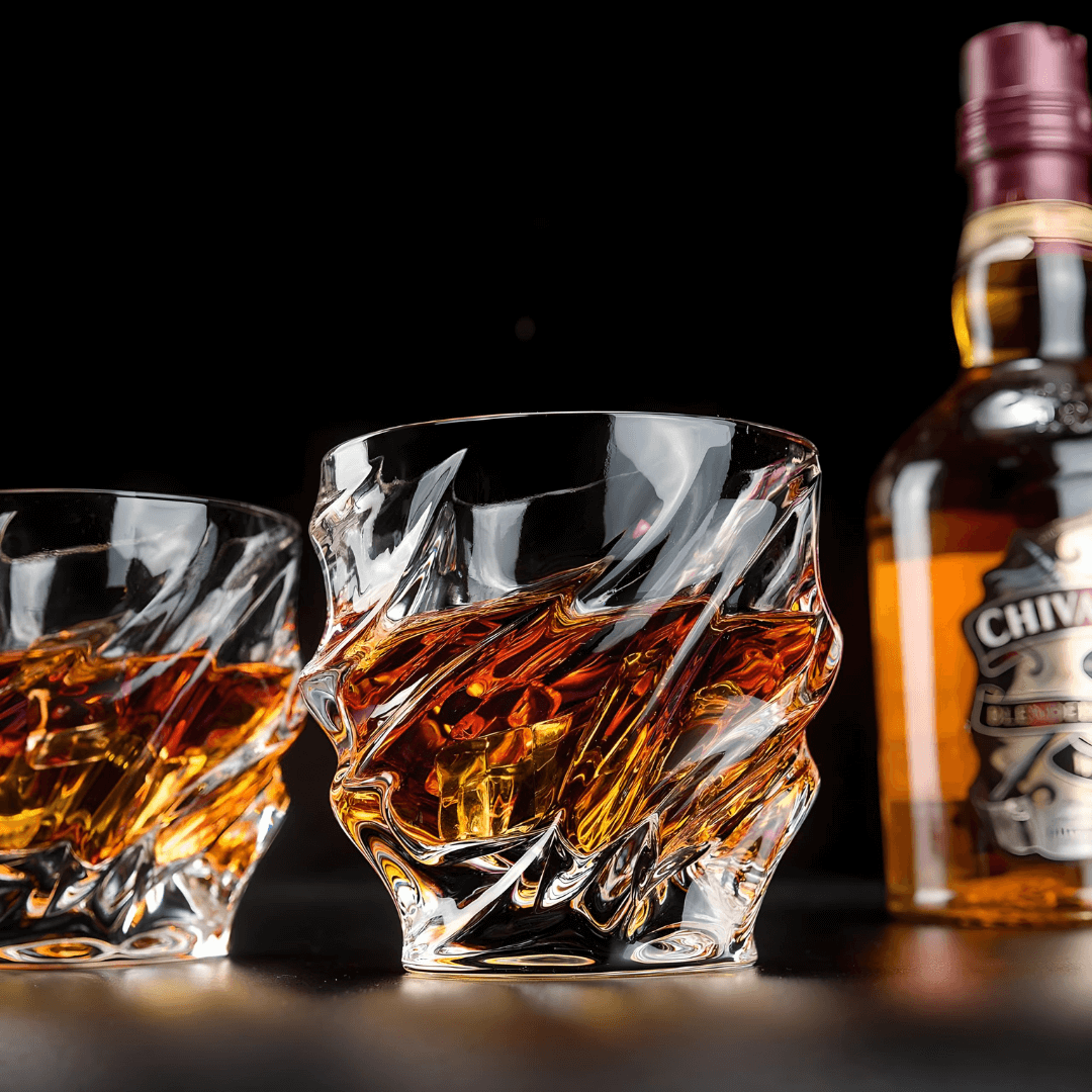 Nami Japanisches Kristall Whiskeyglas