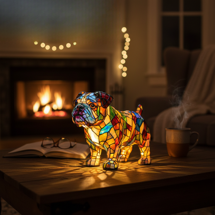 Bulldogge in Bewegung