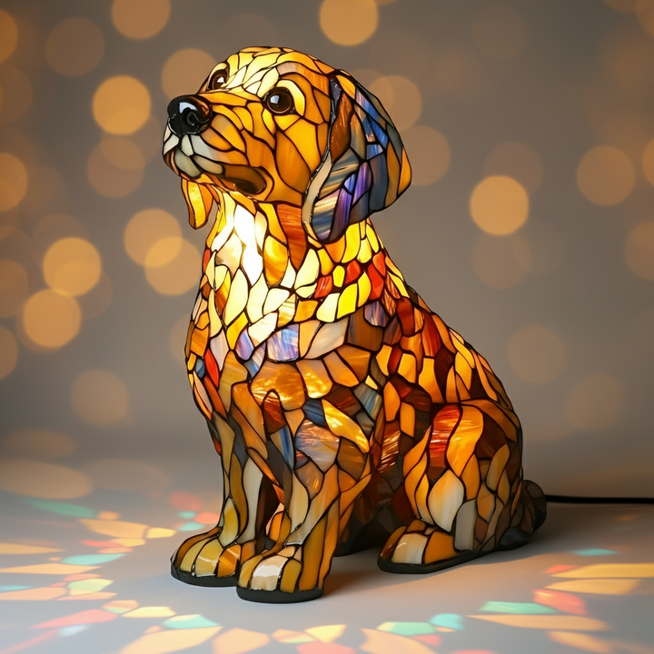Buddy, strahlender spiritueller Golden Retriever