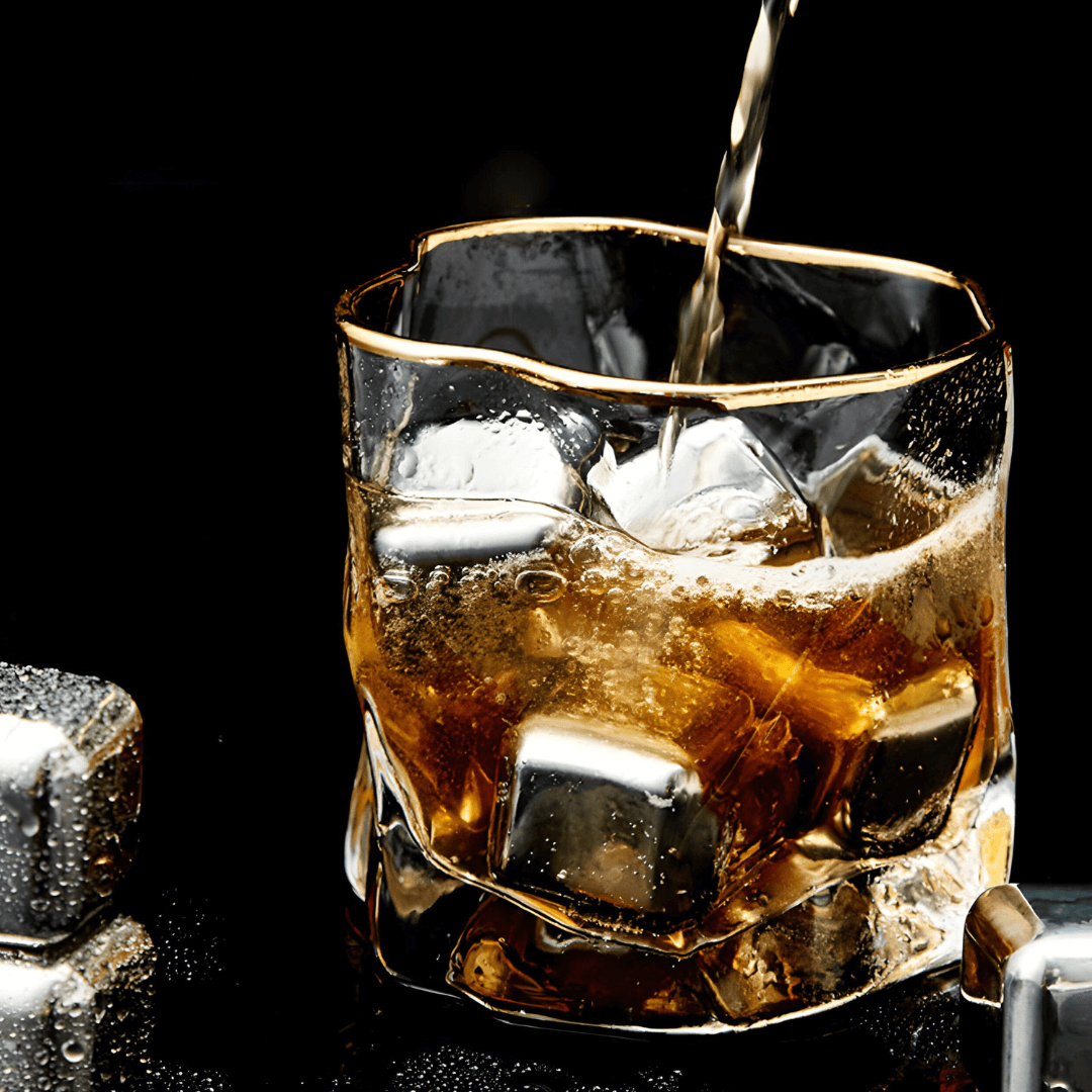 Hoshi Gold Japanisches Kristall Whiskeyglas