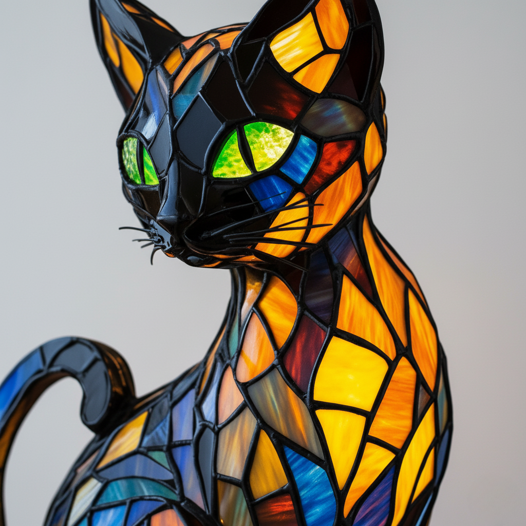 Anmutige Katze