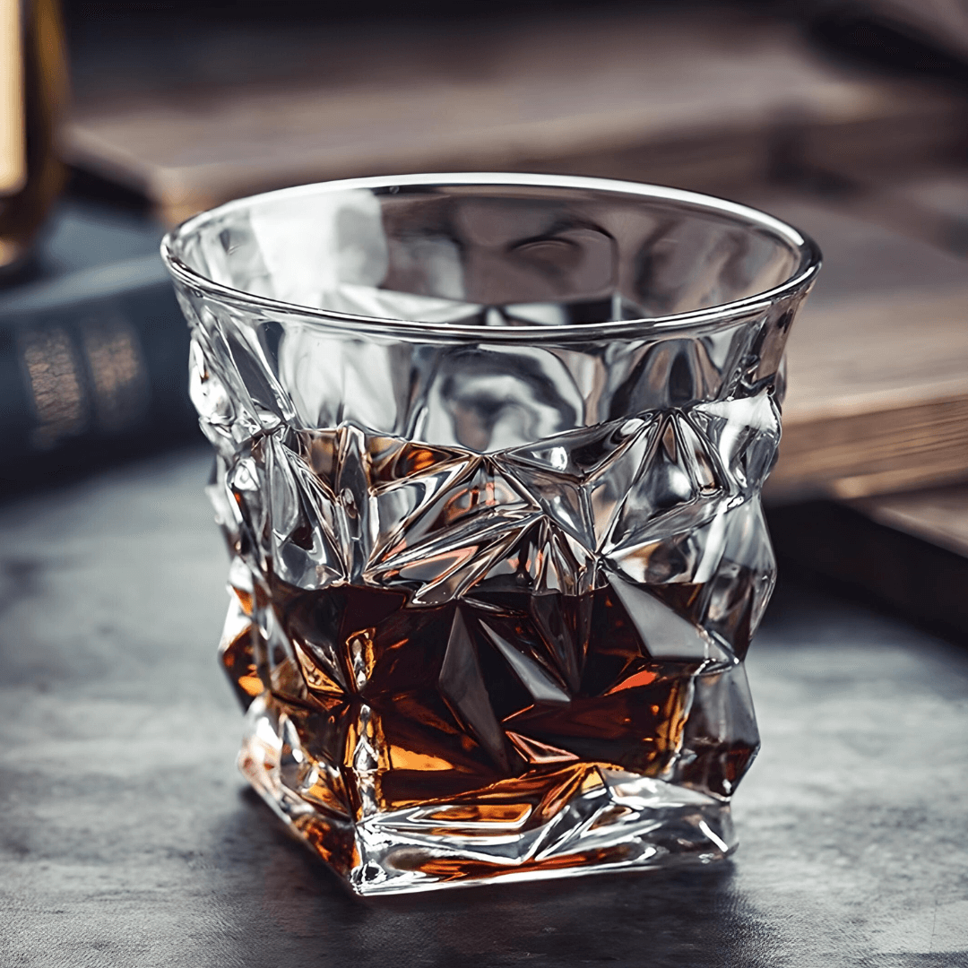 Kaze Japanisches Kristall-Whiskeyglas