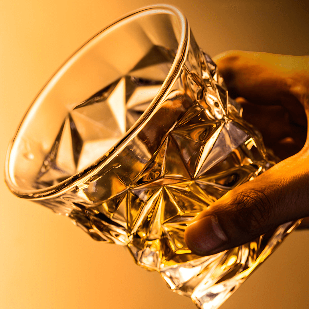 Kaze Japanisches Kristall-Whiskeyglas