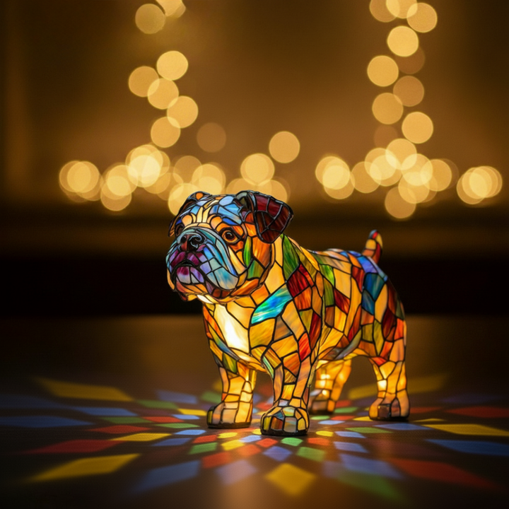 Bulldogge in Bewegung