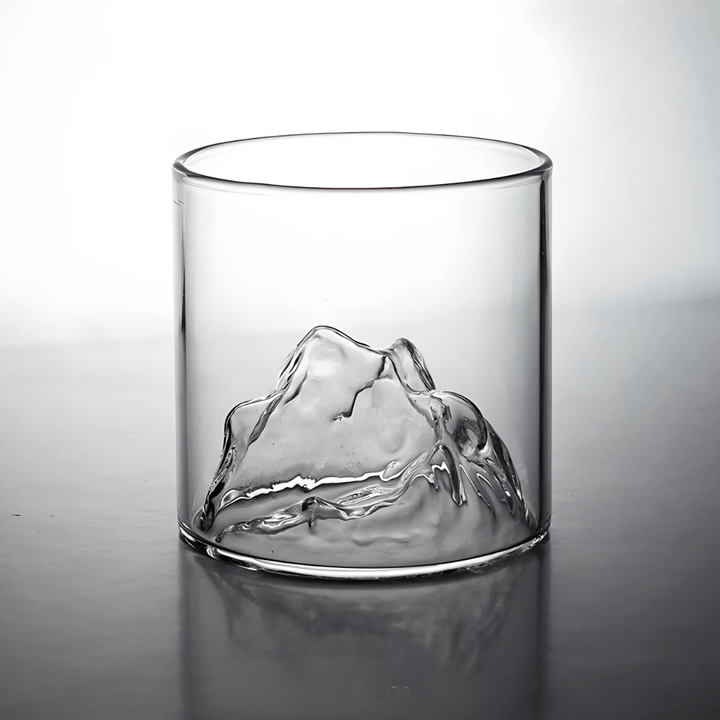 Mount Fuji Japanisches Kristall Whiskeyglas