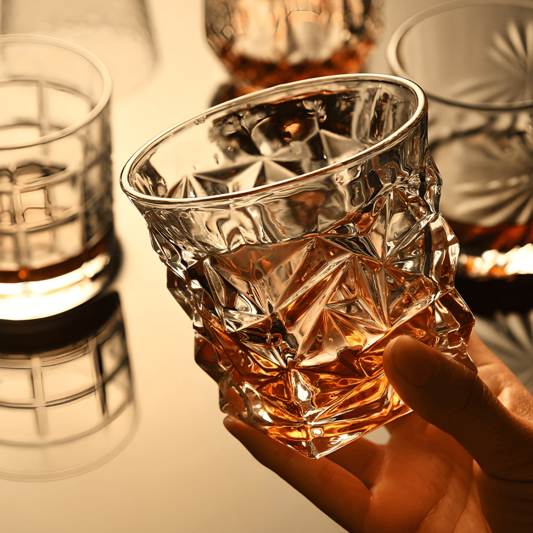 Kaze Japanisches Kristall-Whiskeyglas