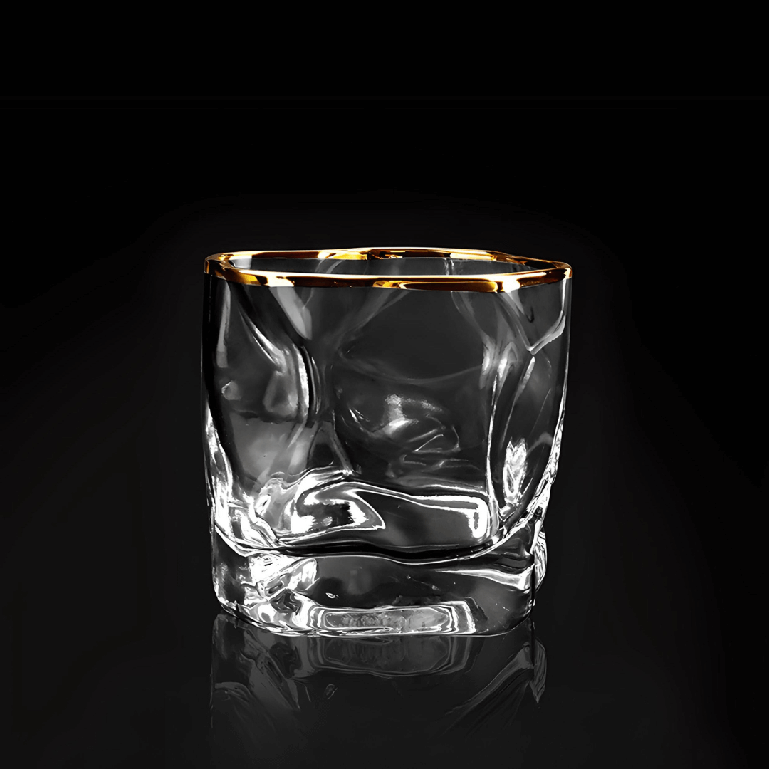 Hoshi Gold Japanisches Kristall Whiskeyglas