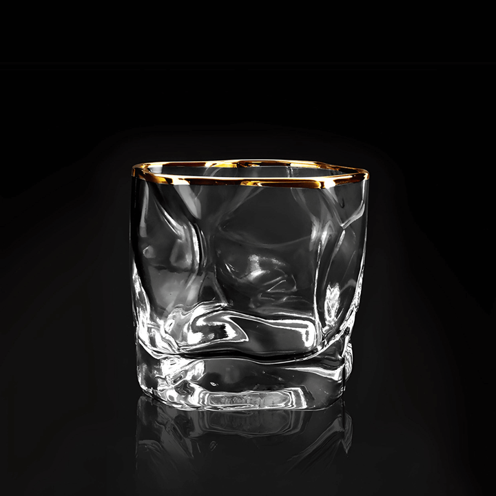 Hoshi Gold Japanisches Kristall Whiskeyglas