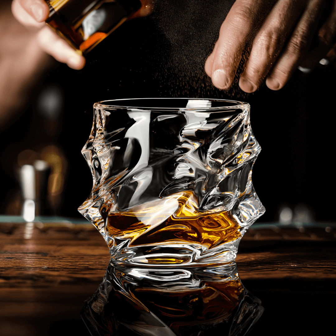 Arashi Japanisches Kristall Whiskyglas