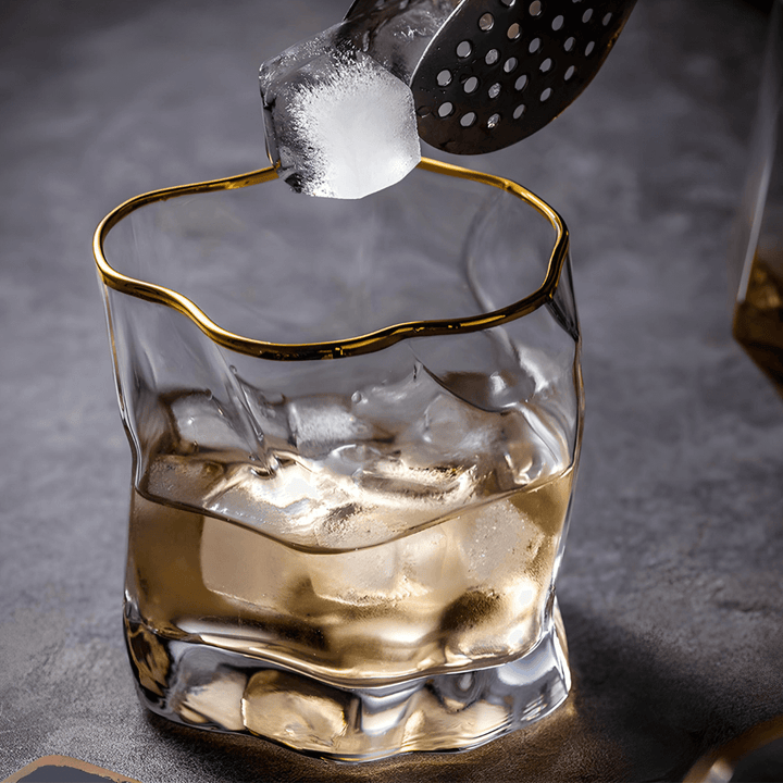 Hoshi Gold Japanisches Kristall Whiskeyglas