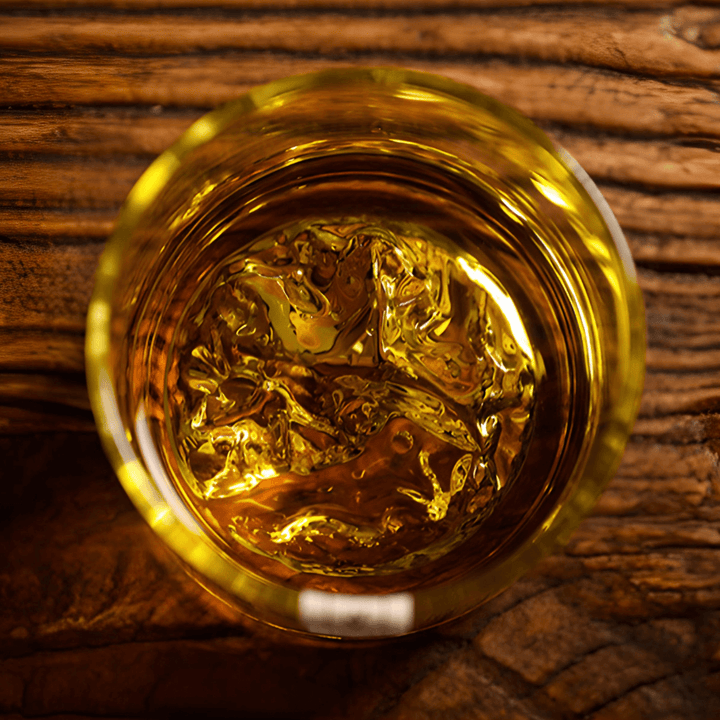 Mount Fuji Japanisches Kristall Whiskeyglas