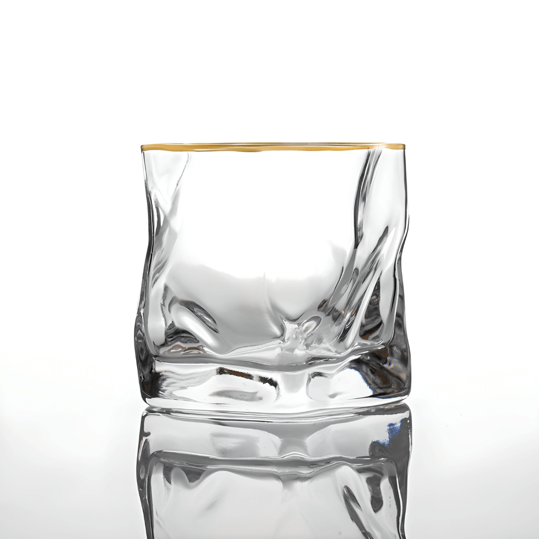 Hoshi Gold Japanisches Kristall Whiskeyglas