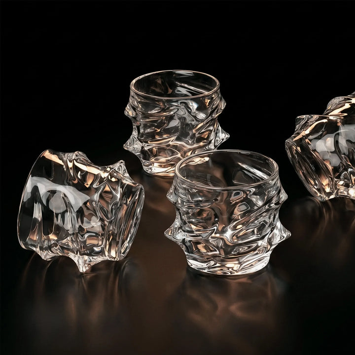 Arashi Japanisches Kristall Whiskyglas